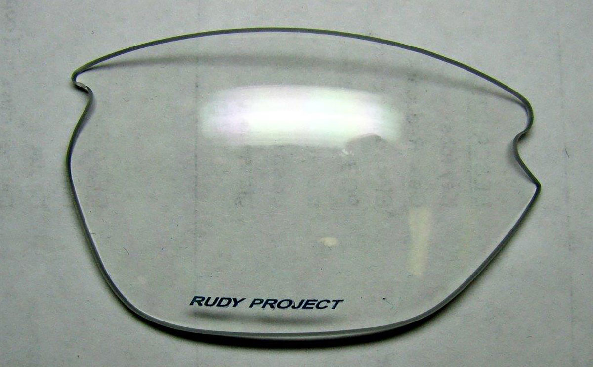 laser marking on eyewear lens