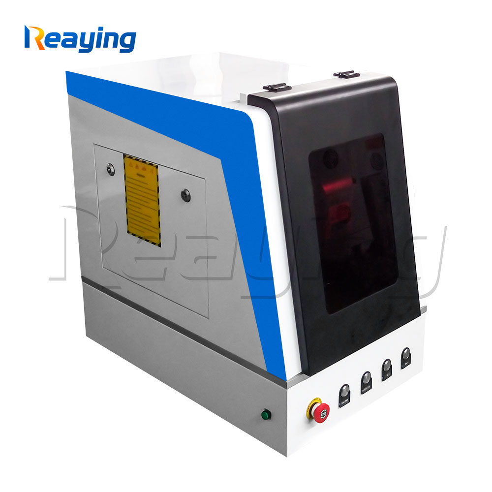 mini fiber laser marking machine with protective cover