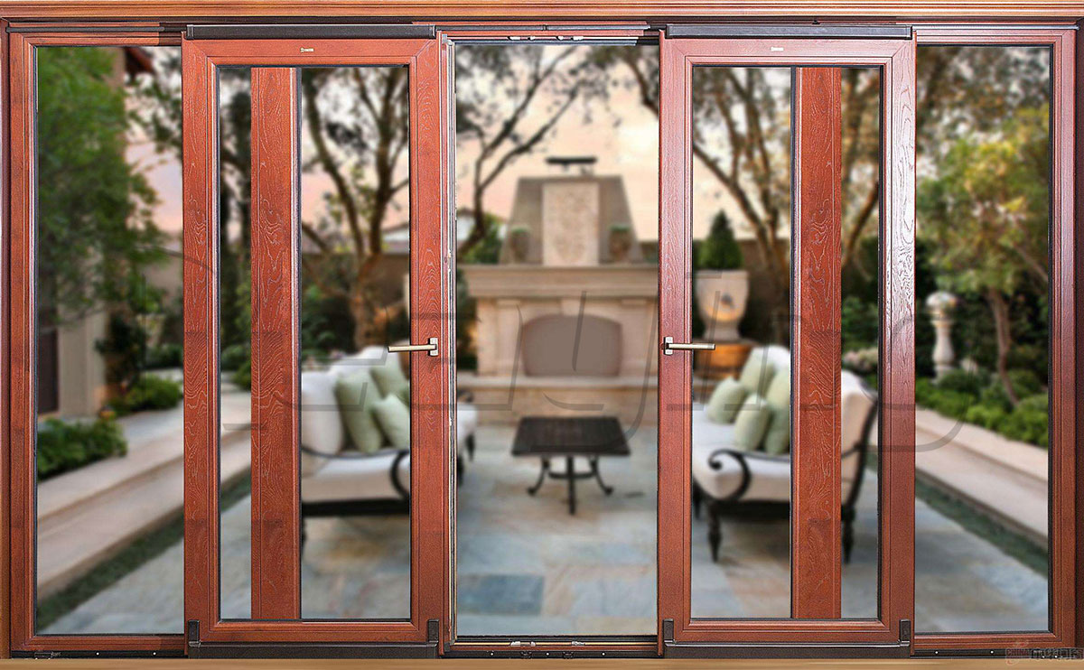 wooden door and window production